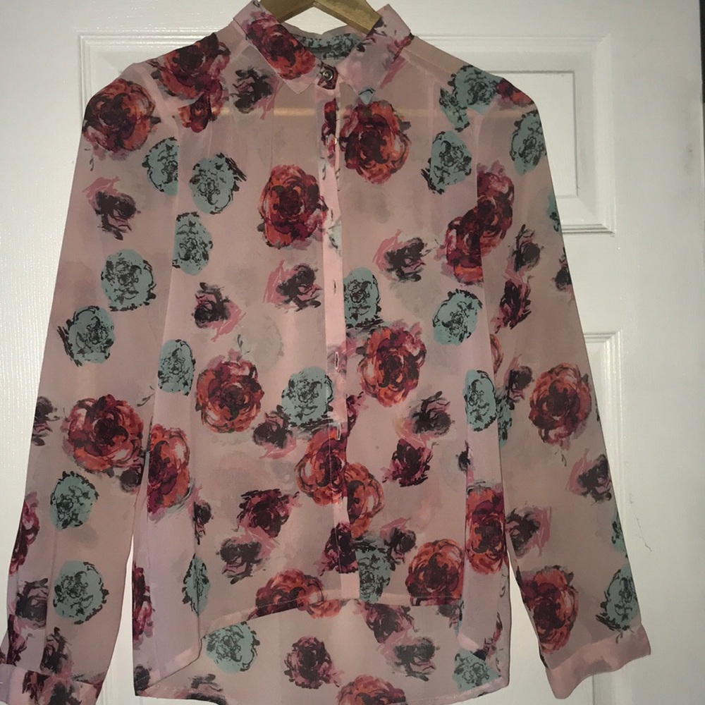 Charlotte Russe Long Sleeve Top